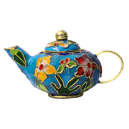 Teekanne S 0363 türkis - zum Schließen ins Bild klicken